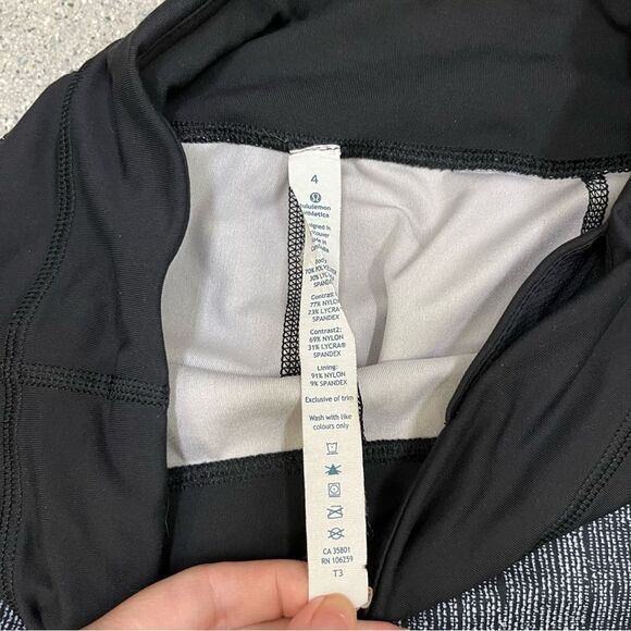 Lululemon Run: Inspire Crop II All Luxtreme Womens Cropped Leggings Athletic 4 - Picture 5 of 10